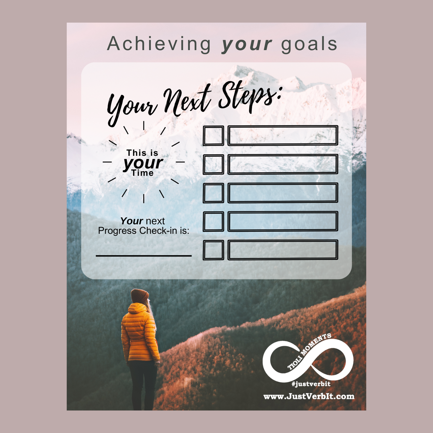 Achieve your goals with Coach Kathy Micheel