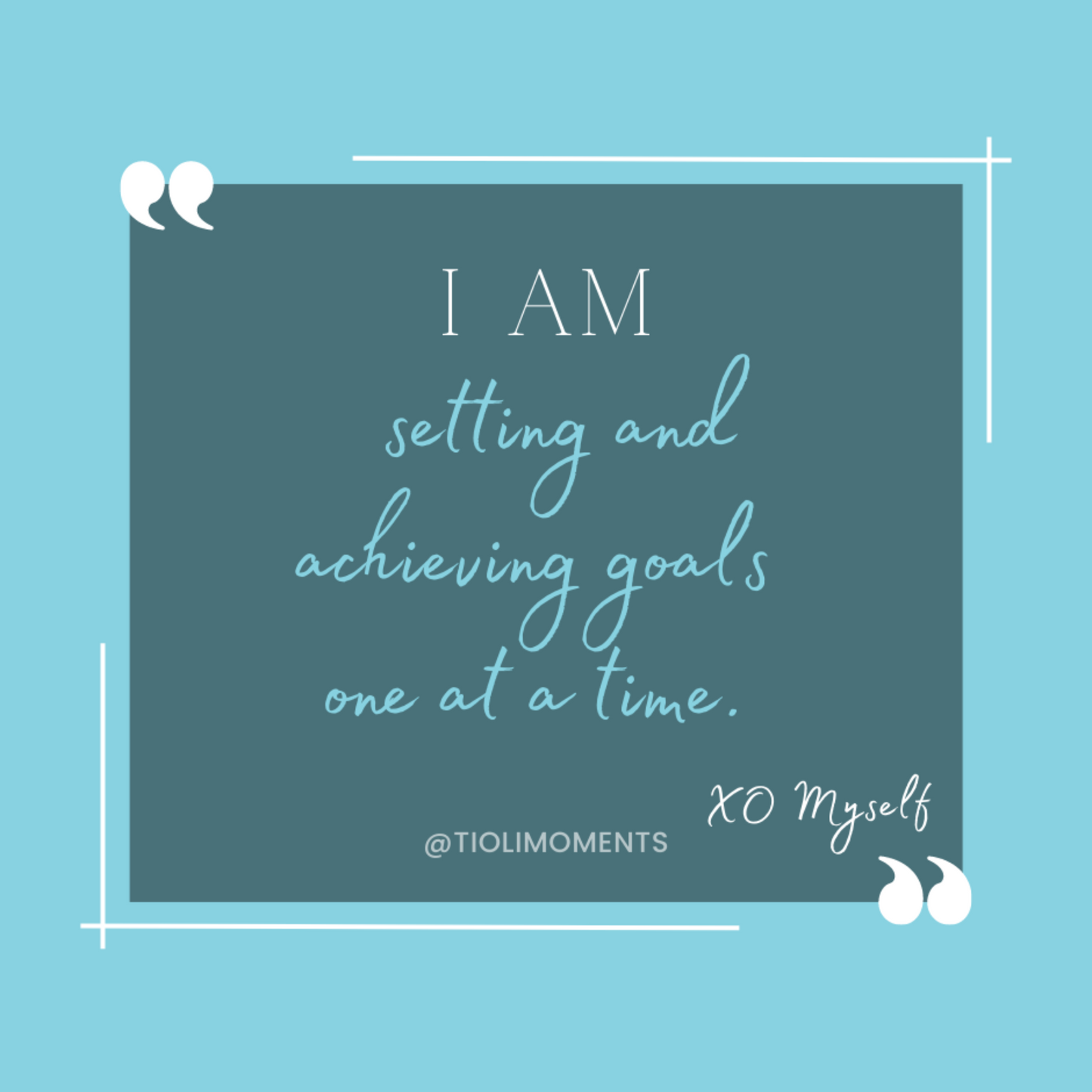 I Am - XO Myself - 1