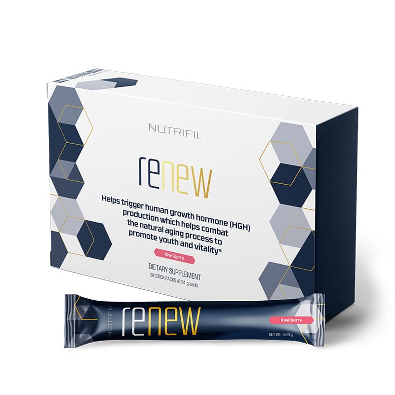 Renew Drink Packet - 1 Box (28 day supply) + Slenderiiz Drops - 1 Box Bundle