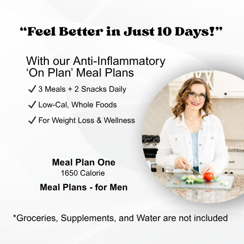Meal Plan One - 10 days with 1650 calories
