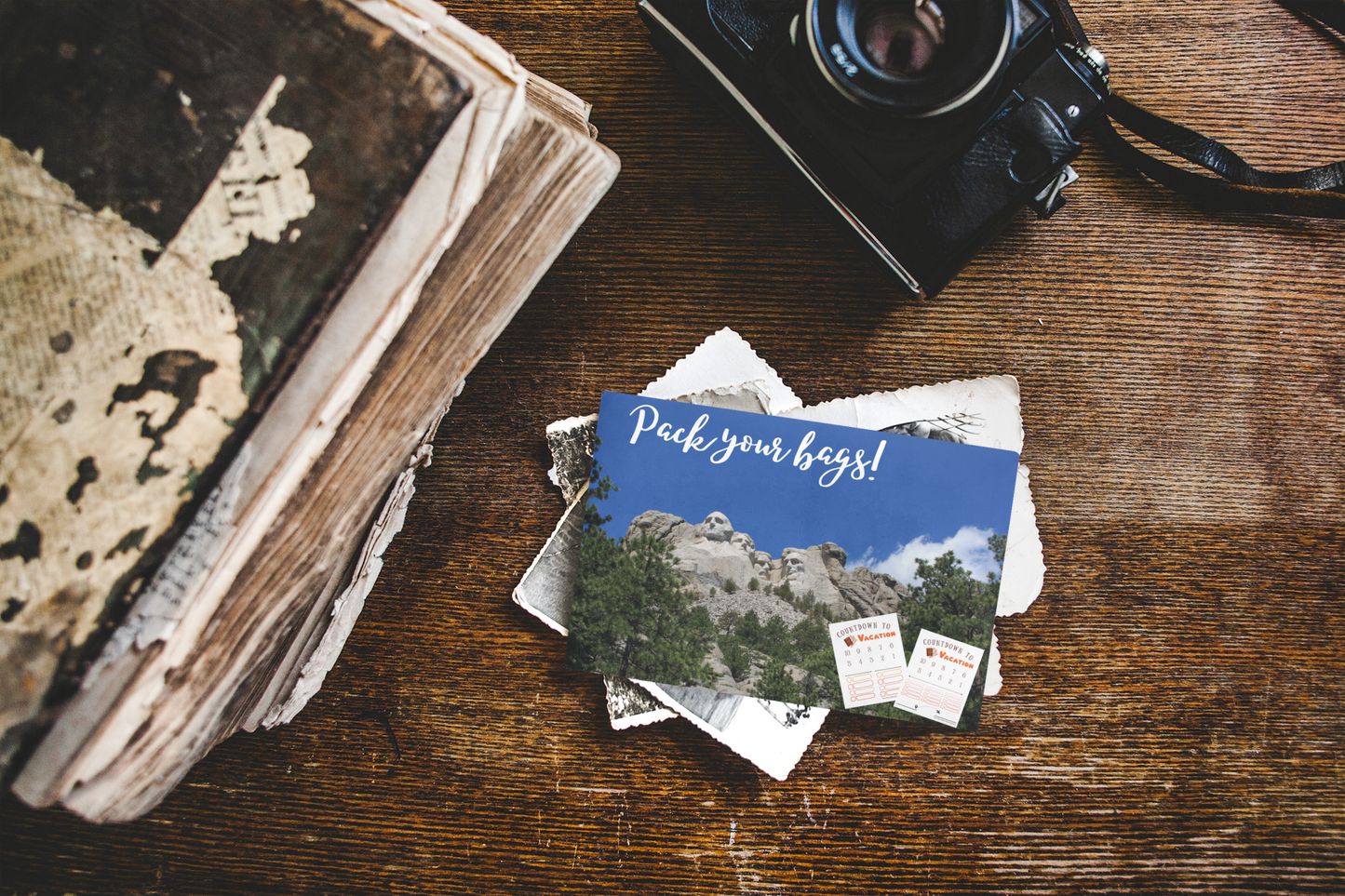 Countdown to Vacation Checklist - digital download