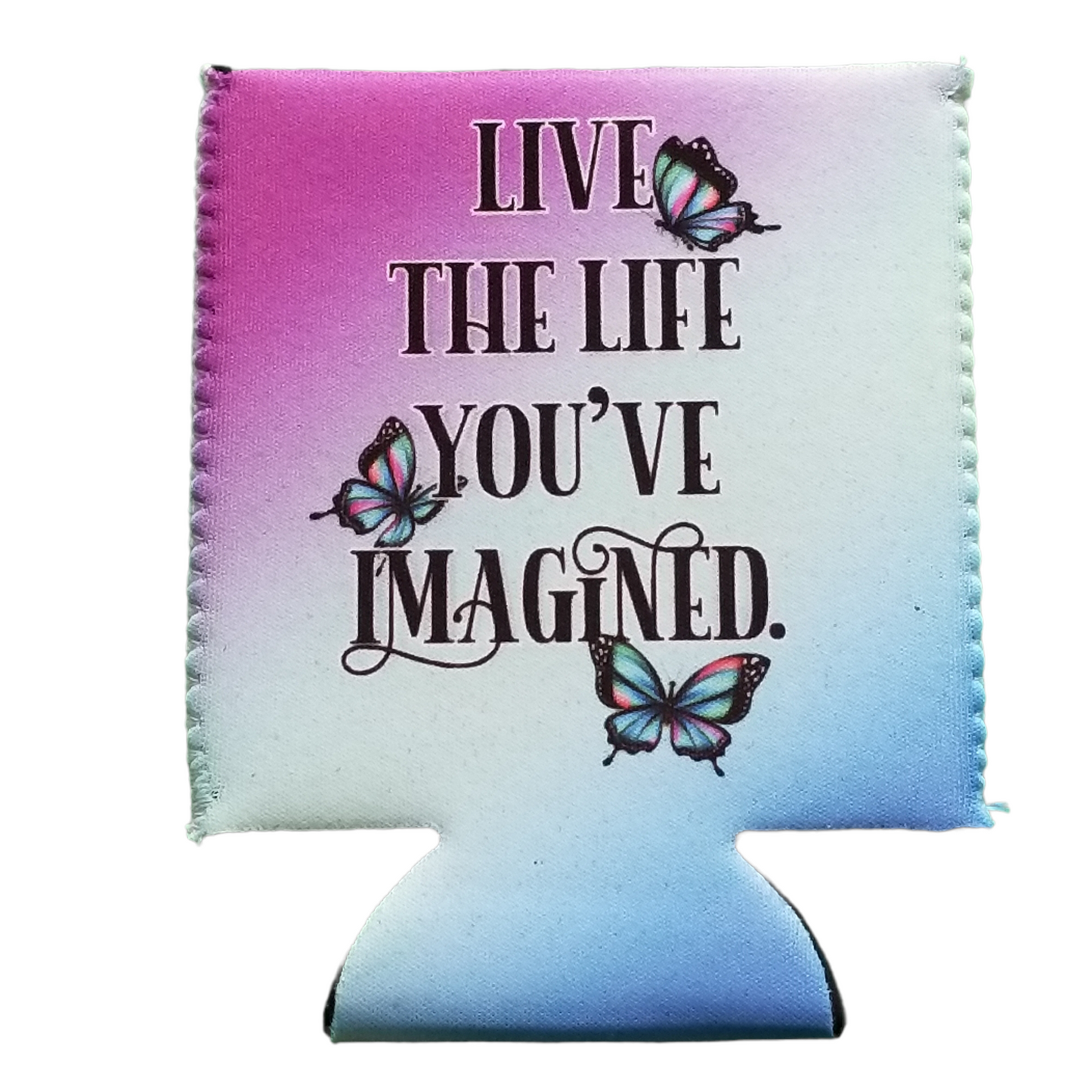 Live the Life Koozie - Short