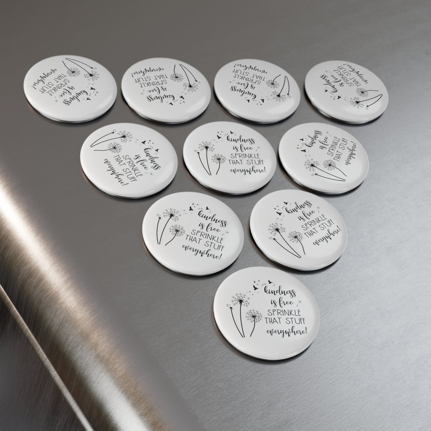 The Transformative Power of Kindness |  Button Magnet - Round