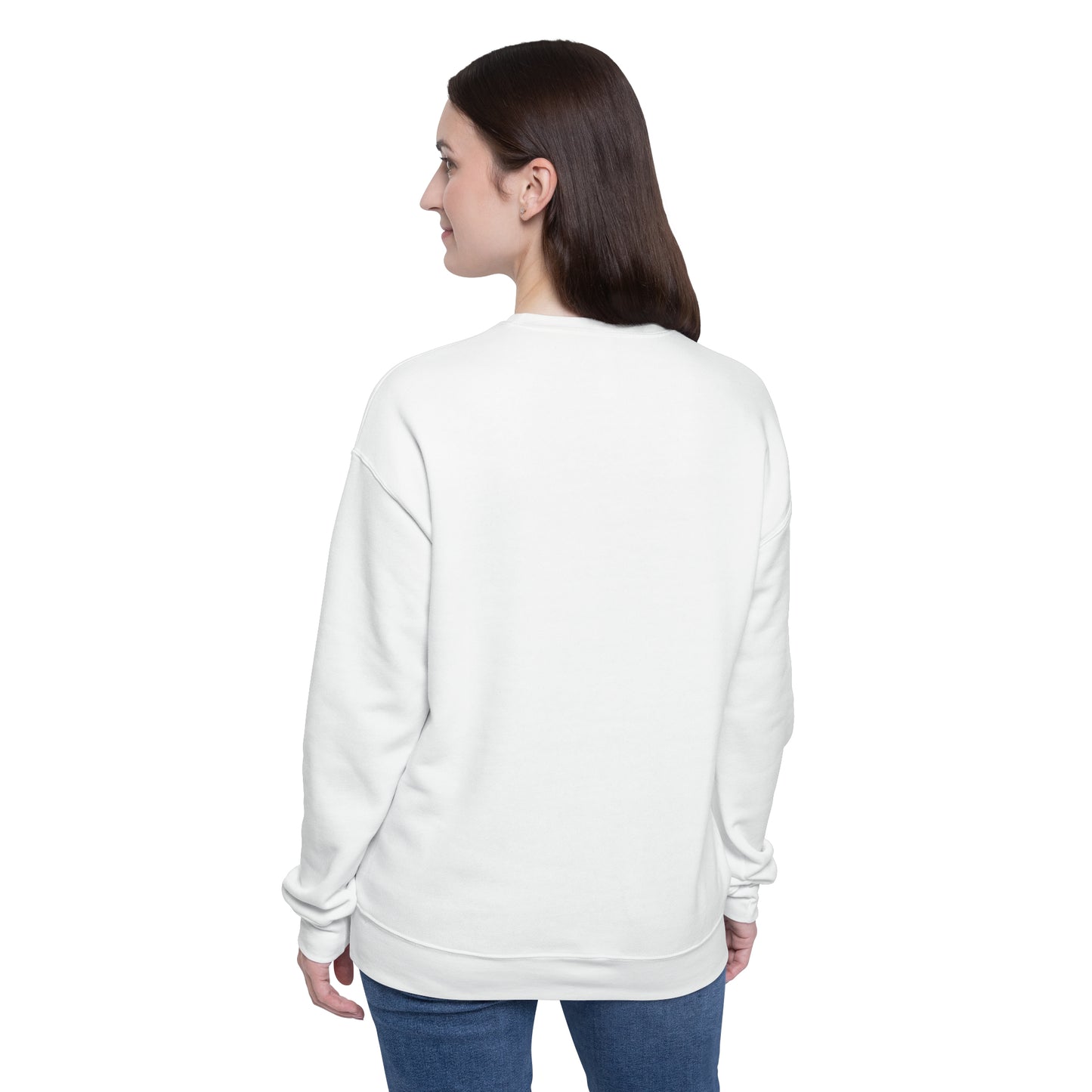 Happy Fall Y'All' Sweatshirt - Embrace Autumn in Comfort and Style with Country-Inspired Design - Unisex Drop Shoulder Sweatshirt