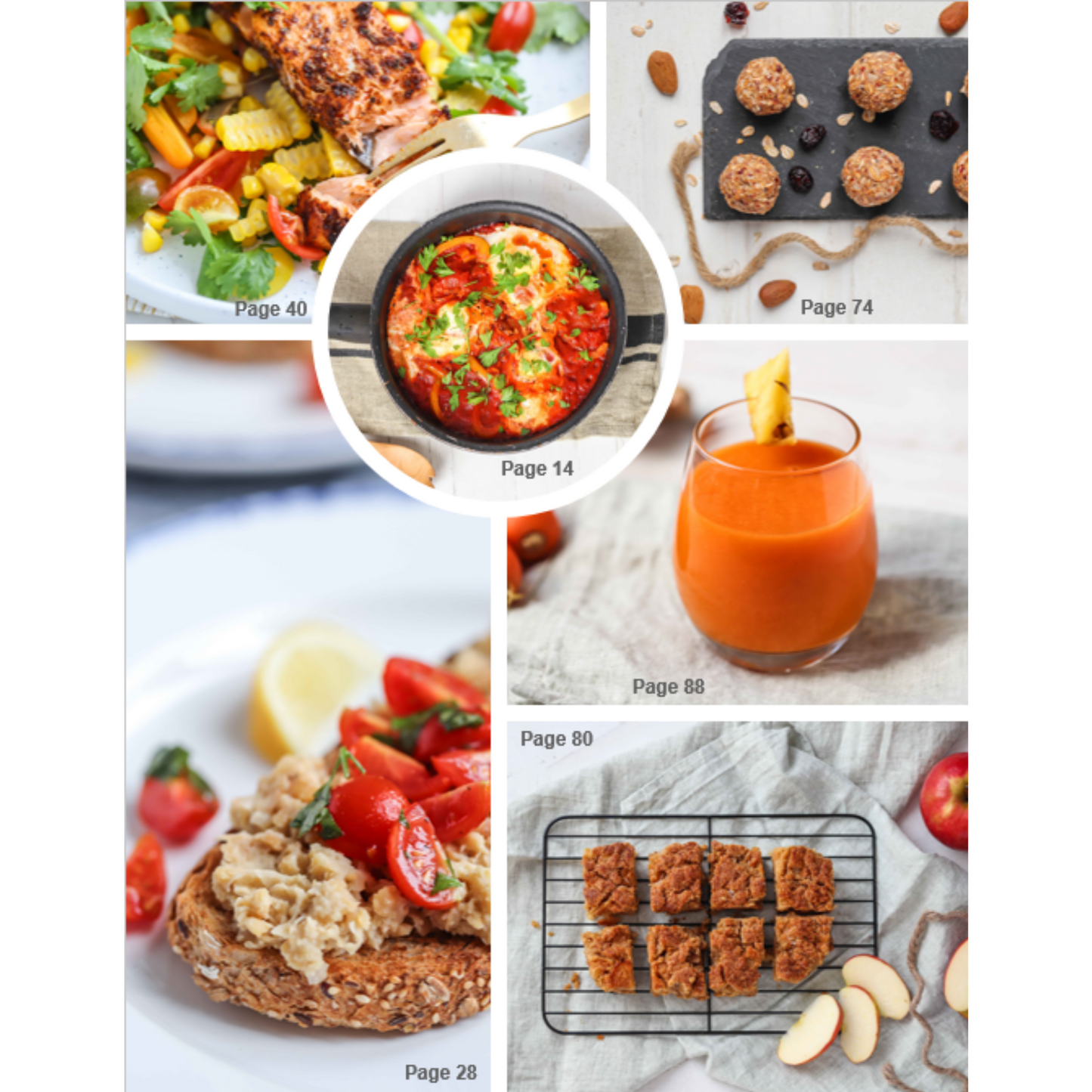 Cookbook - 5-Ingredients Recipes - Healthy Living Meals - Download