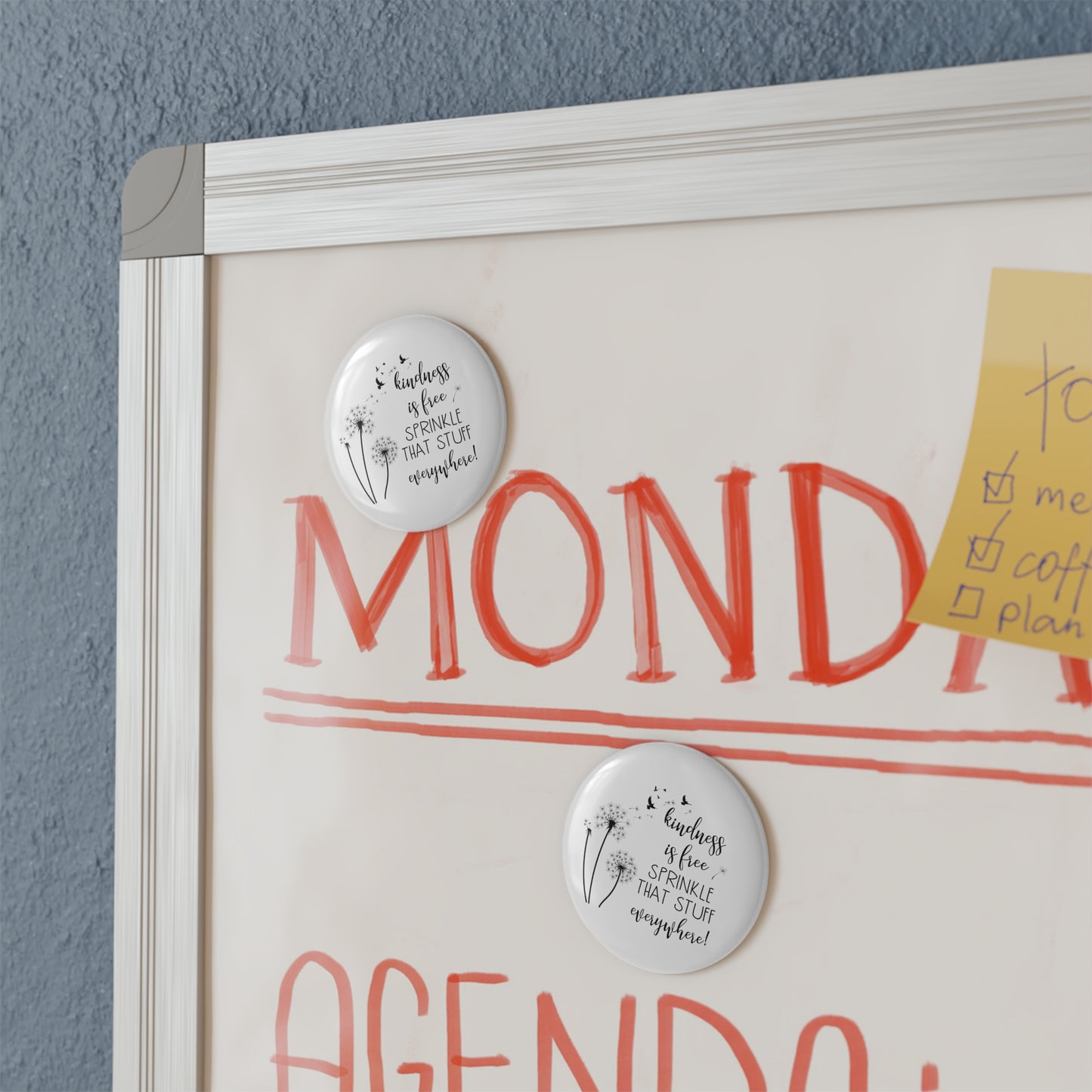 The Transformative Power of Kindness |  Button Magnet - Round
