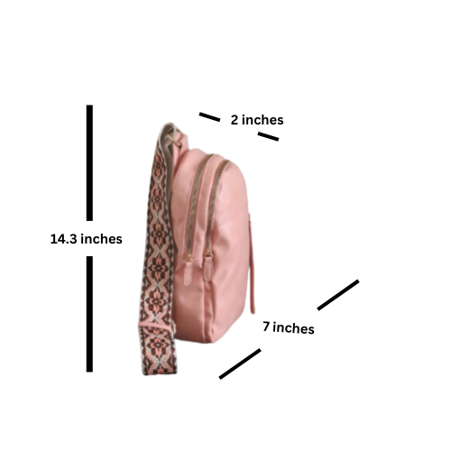 The Carry-on Travel Bag: Cross Body Backpack with Guitar Strap
