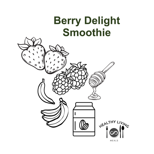 Berry Delight Smoothie | Farmers Market to Table Series