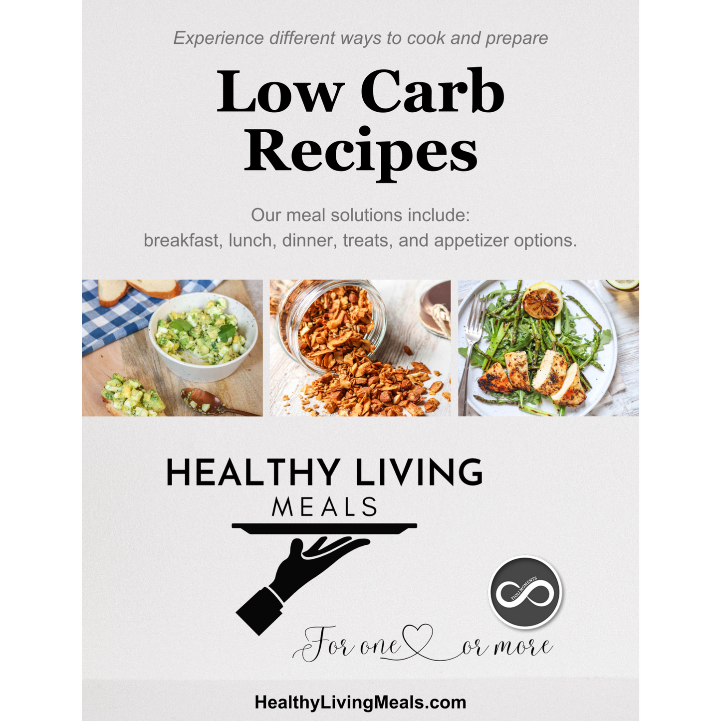 Cookbook - Low Carb Recipes - Healthy Living Meals - Download