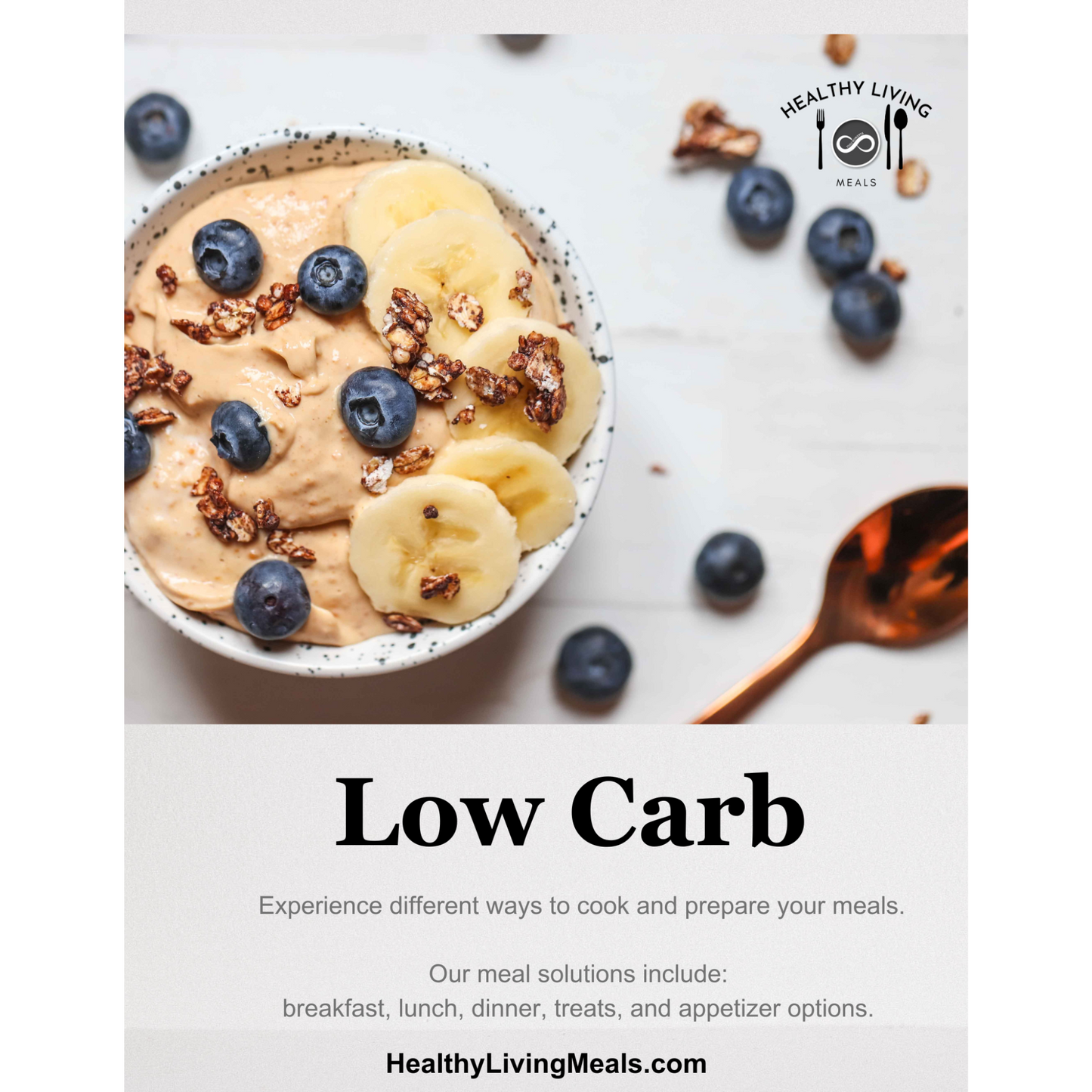 Cookbook - Low Carb Recipes - Healthy Living Meals - Download