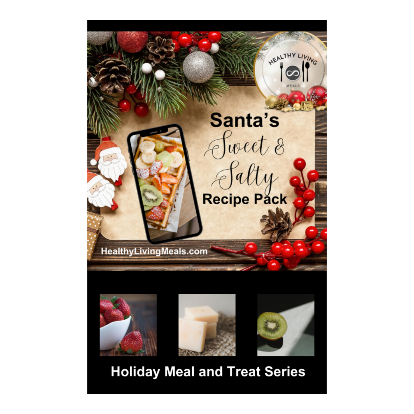 Bundle: Beef - 10 Beef Recipe Pack | Santa's Sweet and Salty Treats - eBook - Christmas