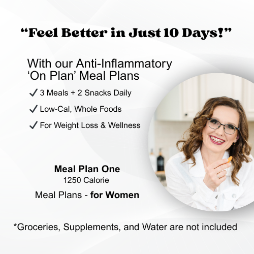 Meal Plan One - 10 days with 1250 calories