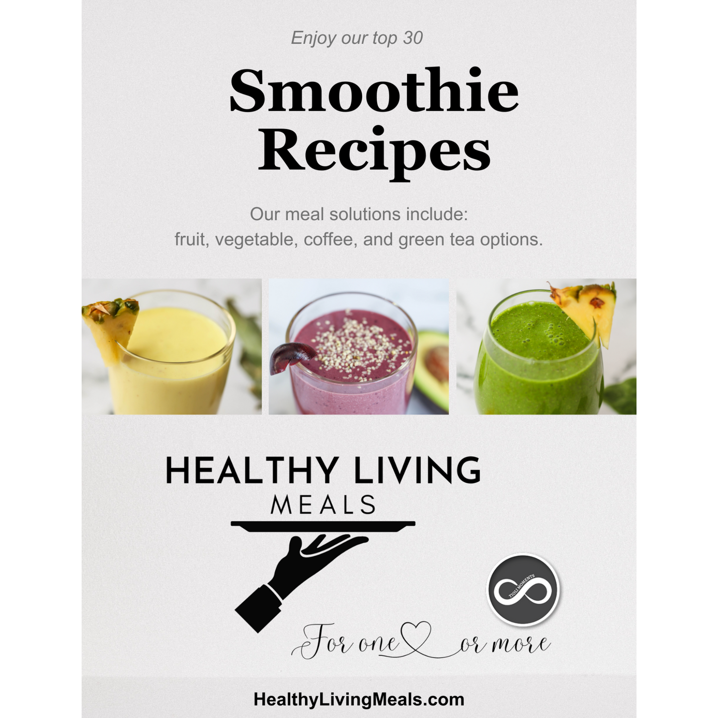 Cookbook - Smoothie Recipes - Healthy Living Meals - Download