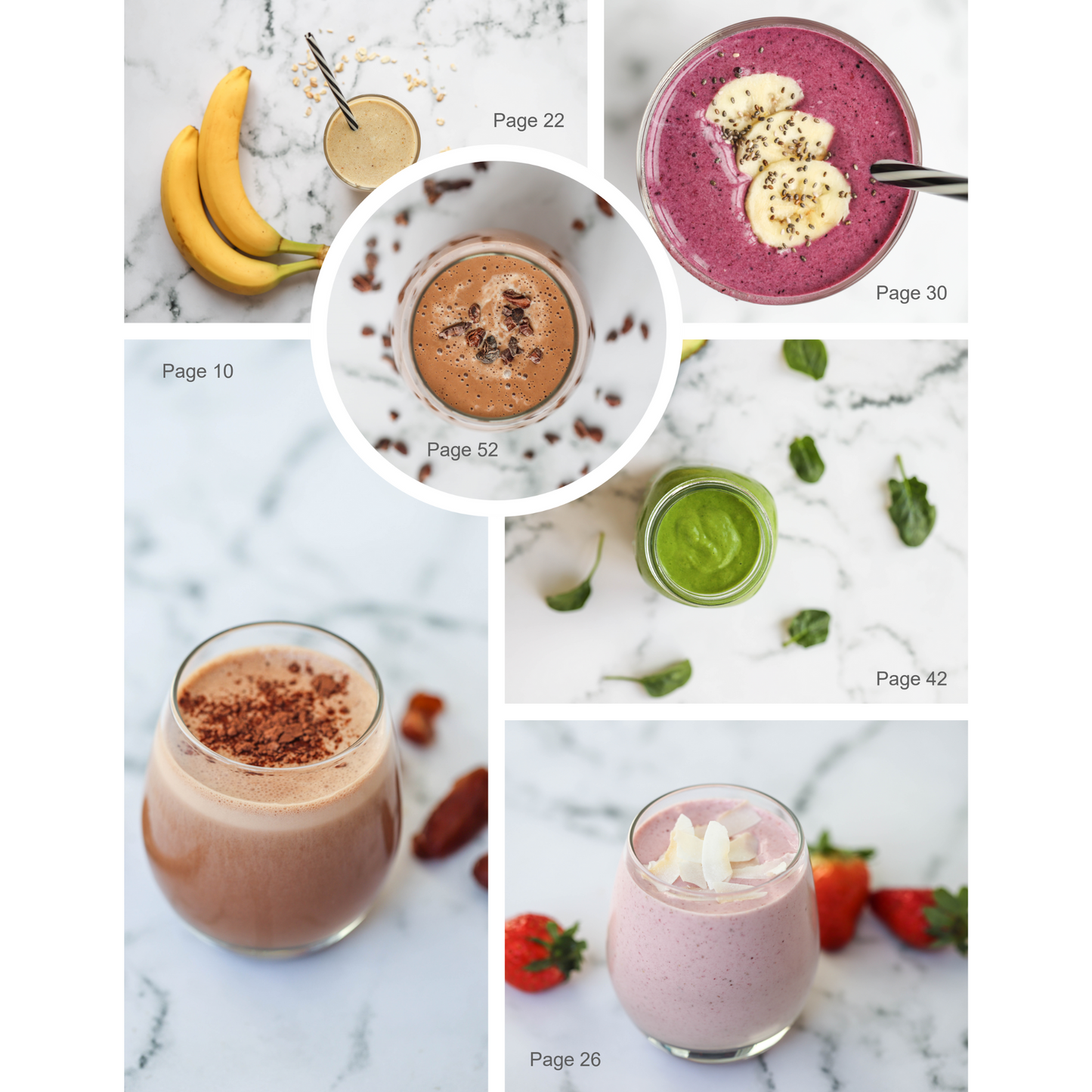 Cookbook - Smoothie Recipes - Healthy Living Meals - Download