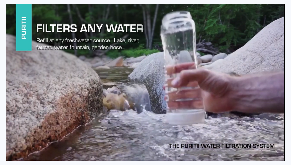 Hey Clean Water (The Water Bottle and Filter)
