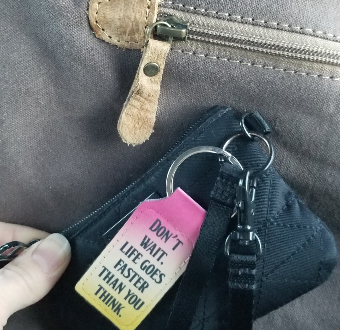 Don’t Wait Key Chain