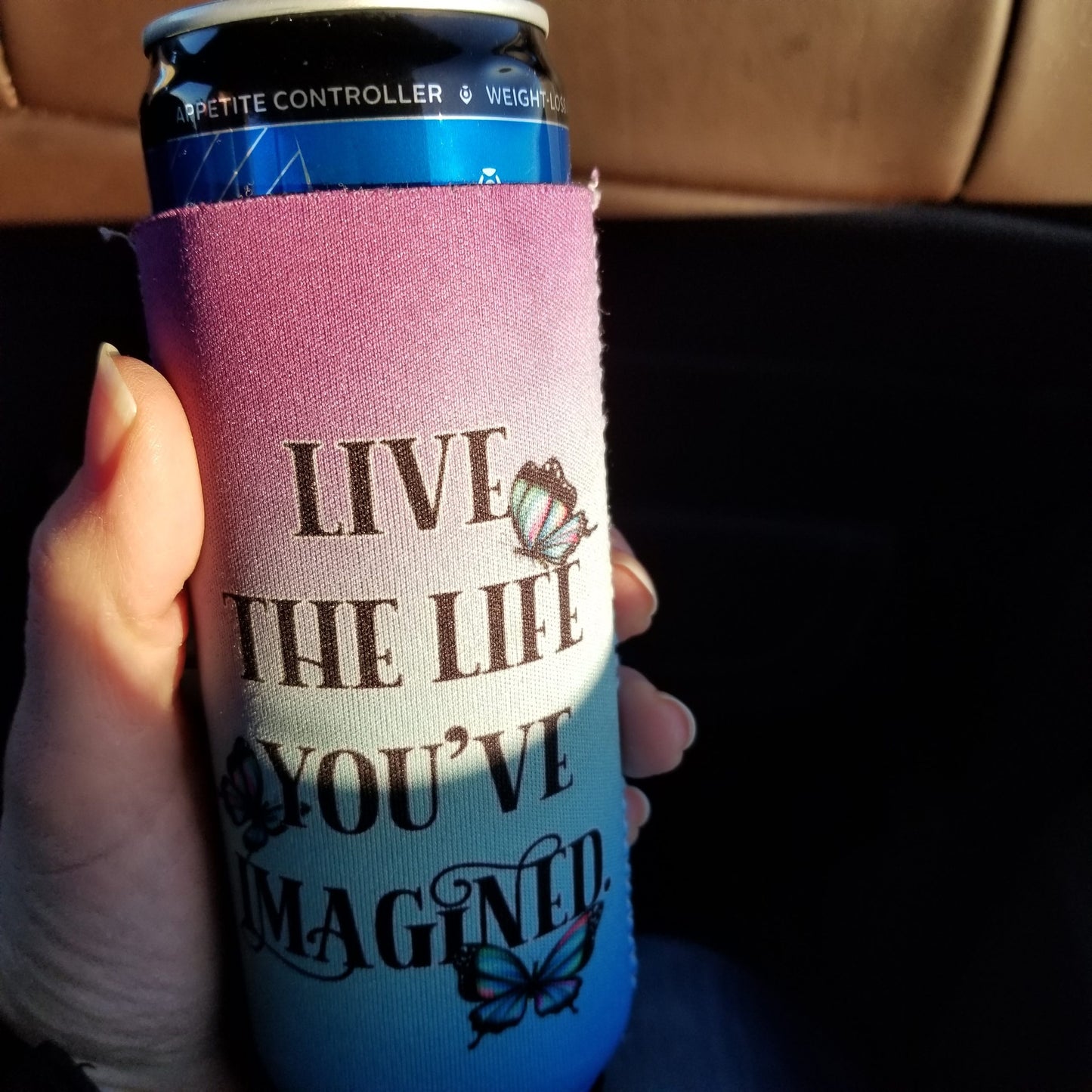 Live the Life Koozie - Tall