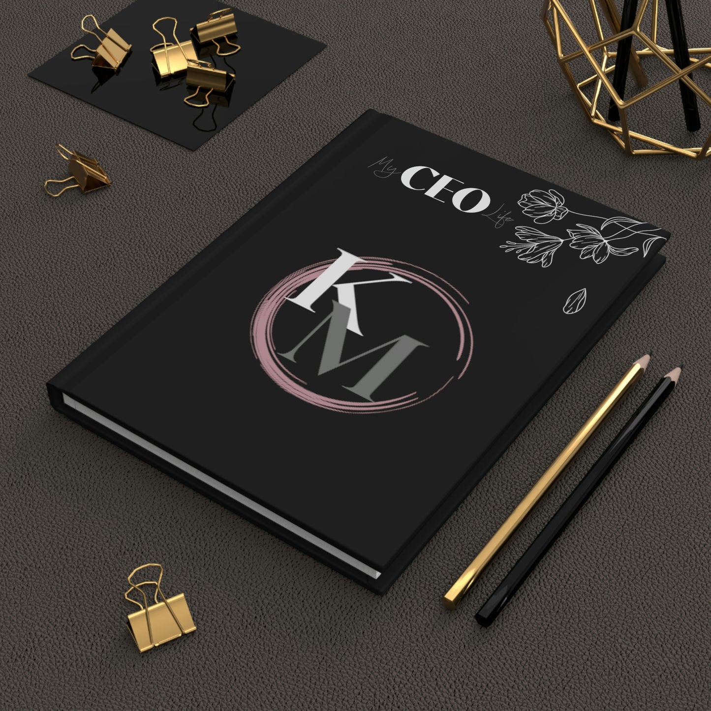 My CEO Life - Hardcover Journal - Initials