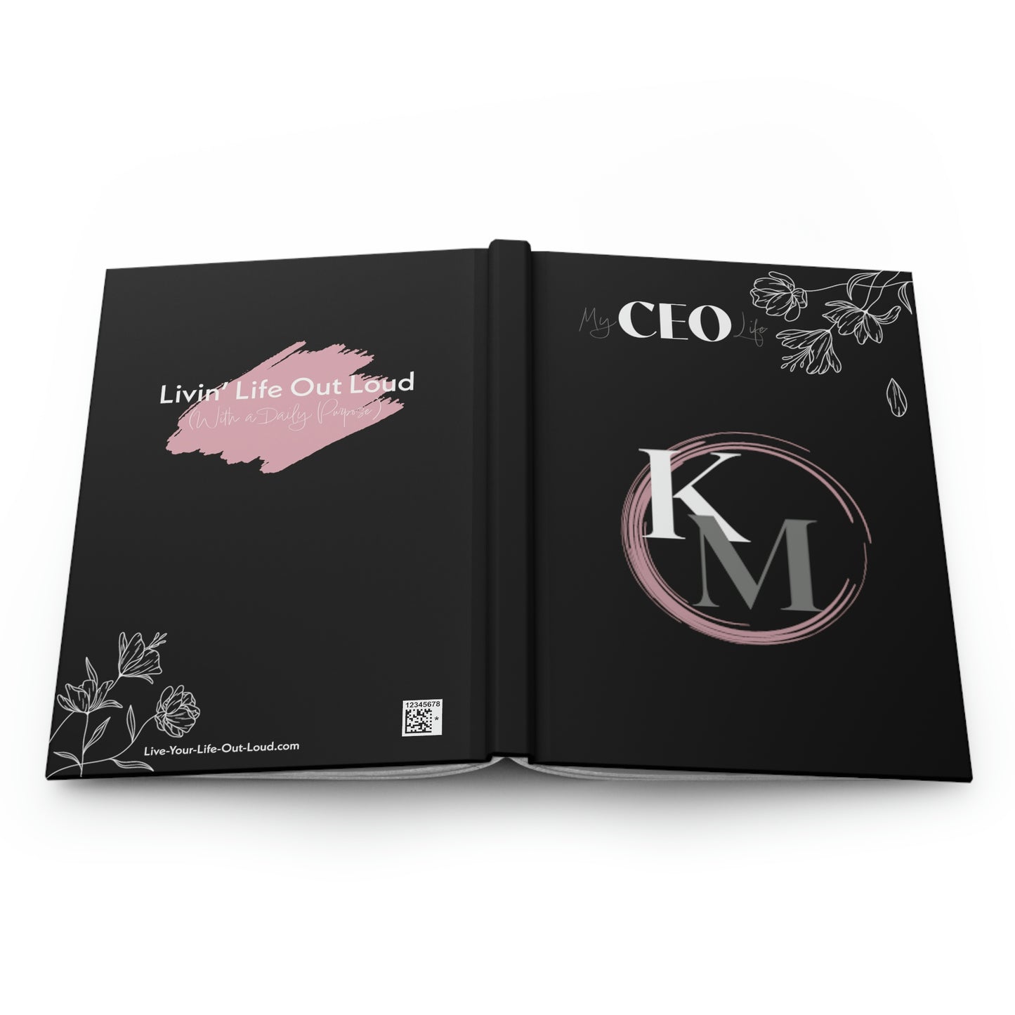 My CEO Life - Hardcover Journal - Initials