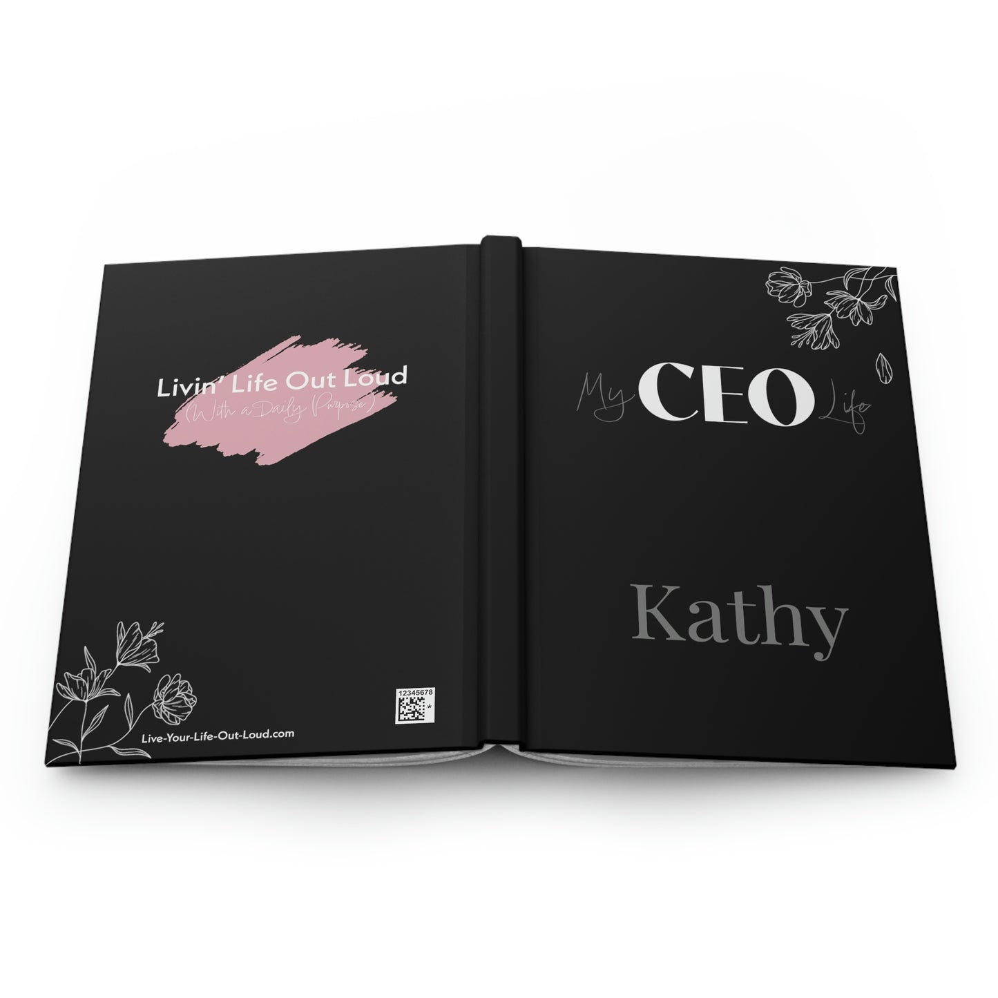 My CEO Life - Hardcover Journal with Name